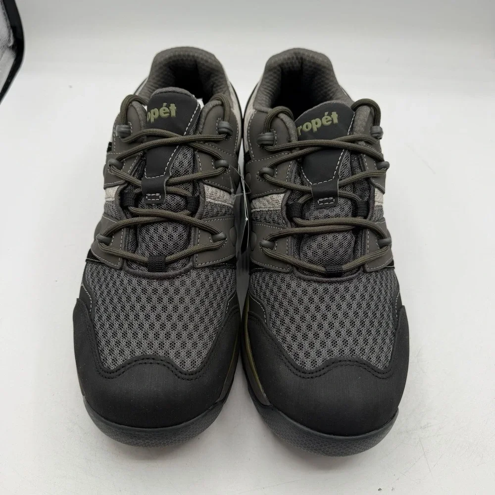 Propet Vercors Shoes Mens Sz 10.5 M(D) Grey/Olive Ortholite Sneakers‎ MOA002S